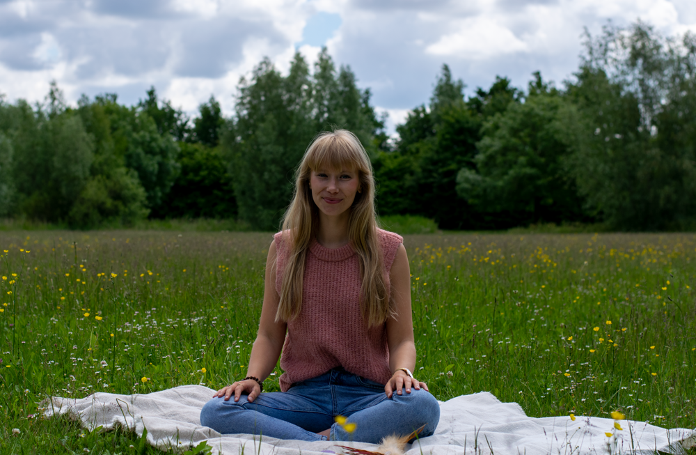 Manon in de natuur